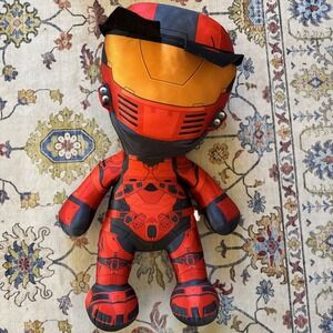 JUMBO Huge Halo Red Spartan Plush 27" Bandai Namco 2019 Clean
